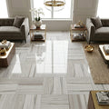 Skyline Marble Tile 18x18 Polished — Family Room floor