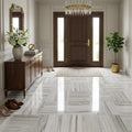 Skyline Marble Tile 18x18 Polished — Foyer floor