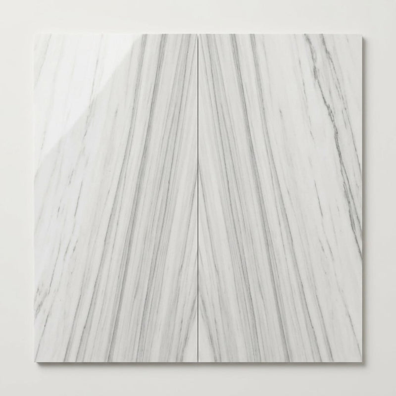 Skyline Polished 12x24 Marble Tile close-up