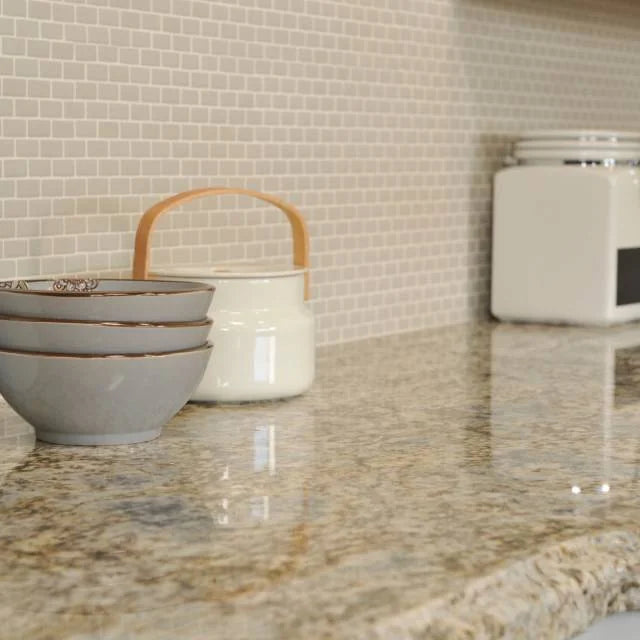 SLABGRA Colonial Cream 2cm Polished Granite Slab