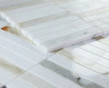 Slot Calacatta Long 11.75x11.75 Marble Mosaic