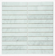 Slot Carrara 11.75x11.75 Honed Marble Mosaic