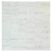 Slot Carrara 11.75x11.75 Honed Marble Mosaic