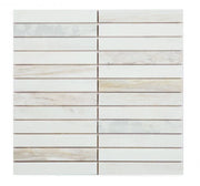 Slot Eura Wood 11.75x11.75 Honed Marble Mosaic