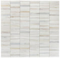 Slot Eura Wood 11.75x11.75 Honed Marble Mosaic