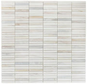 Slot Eura Wood 11.75x11.75 Honed Marble Mosaic