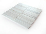 Slot Eura Wood 11.75x11.75 Honed Marble Mosaic