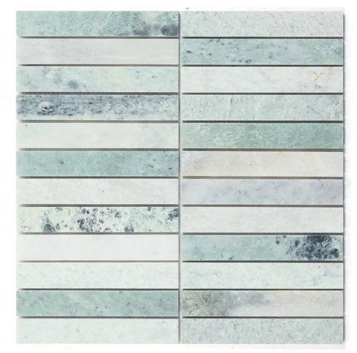 Slot Jade 11.75x11.75 Marble Mosaic