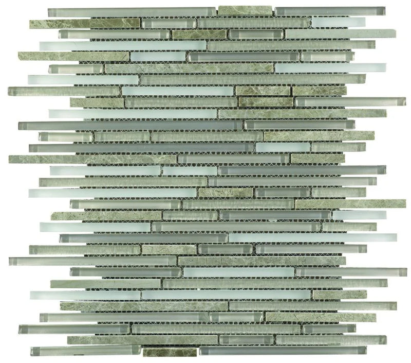 Smile 12.13x11.73 Glass Mosaic