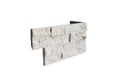 Snowy Caramel 6x24 Split-Face Quartzite Ledger Stone