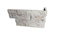 Snowy Caramel 6x24 Split-Face Quartzite Ledger Stone