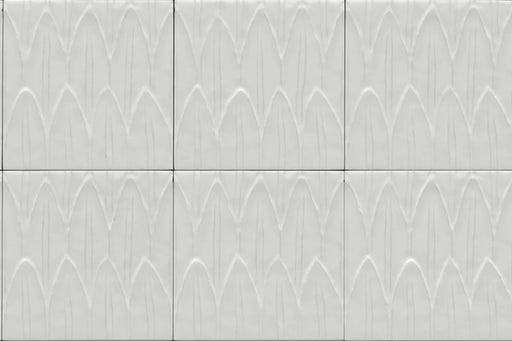 Sol Bianco 3D 6x6 Porcelain Pool Tile