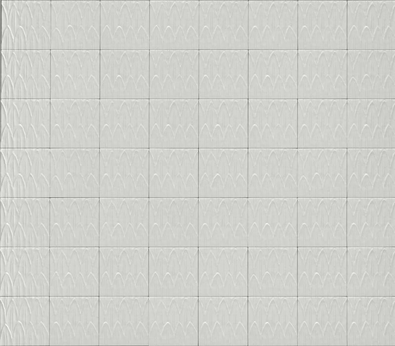 Sol Bianco 3D 6x6 Porcelain Pool Tile