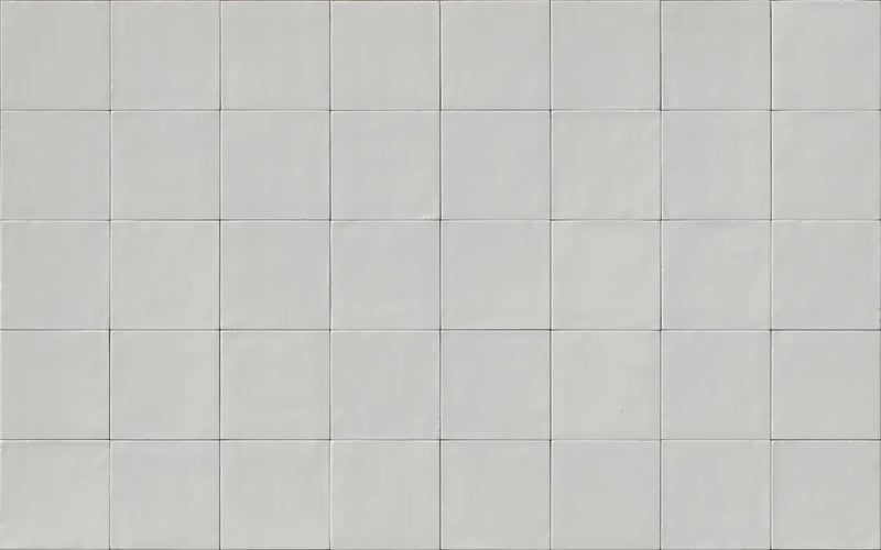 Sol Bianco 6x6 Glossy Porcelain Pool Tile