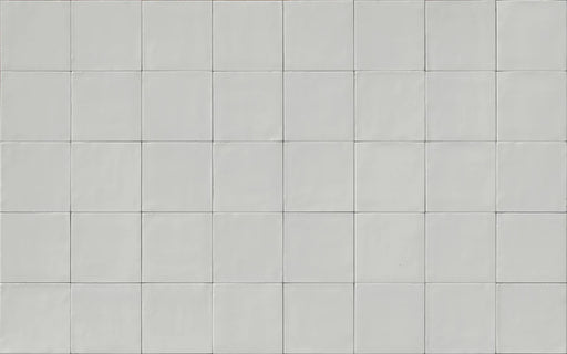 Sol Bianco 6x6 Glossy Porcelain Pool Tile