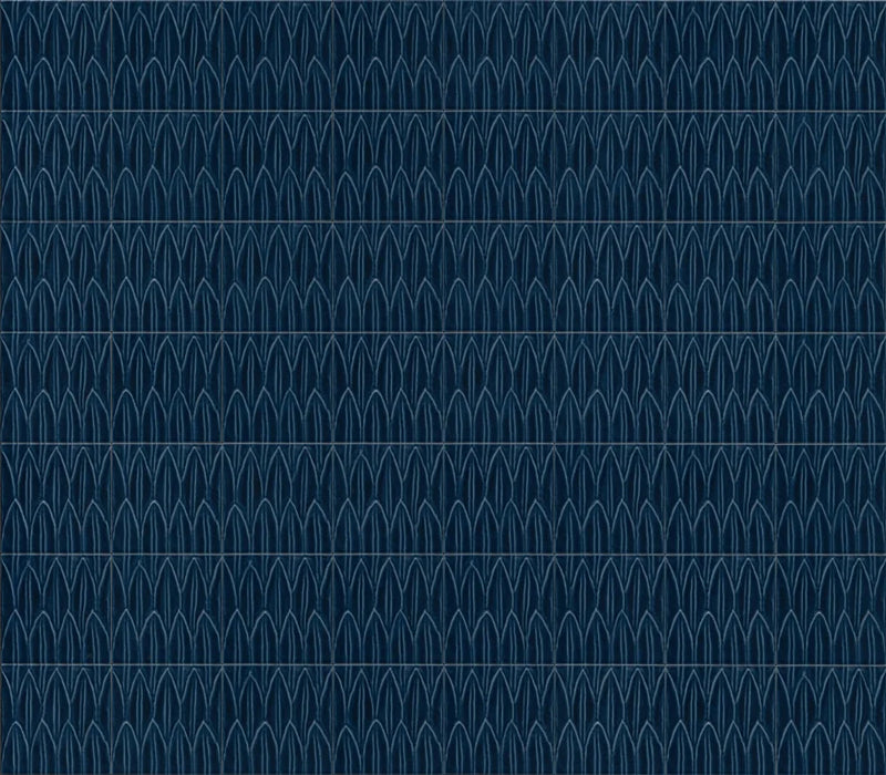 Sol Blu 3D 6x6 Porcelain Waterline Tile