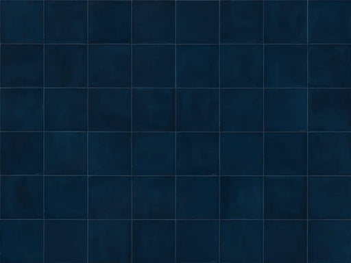 Sol Blu 6x6 Glossy Porcelain Waterline Tile