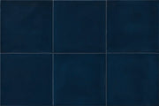 Sol Blu 6x6 Glossy Porcelain Waterline Tile