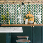 Sol Tappeto 3 6x6 Glossy Porcelain Waterline Tile