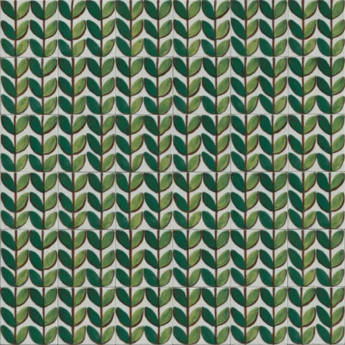 Sol Tappeto 3 6x6 Glossy Porcelain Waterline Tile