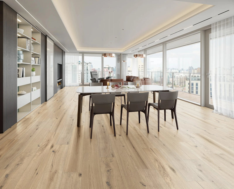 Sonder Alcazar Tan 8-5/8xRL(24-87) Wirebrushed UV Lacquer Oak Engineered Hardwood Flooring
