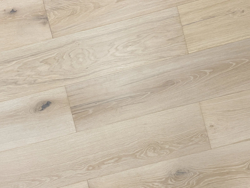Sonder Chateau Fawn 9-1/2xRL(24-87) Wirebrushed UV Lacquer Oak Engineered Hardwood Flooring
