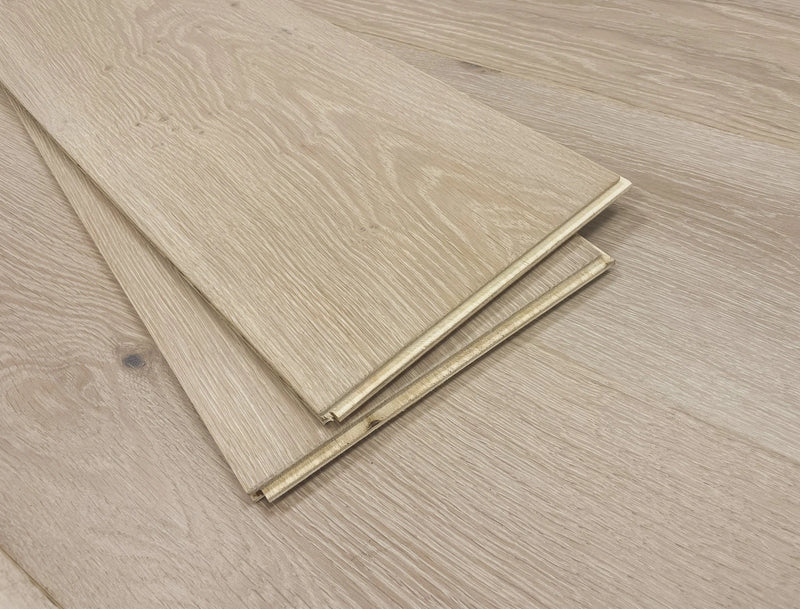Sonder Chateau Fawn 9-1/2xRL(24-87) Wirebrushed UV Lacquer Oak Engineered Hardwood Flooring