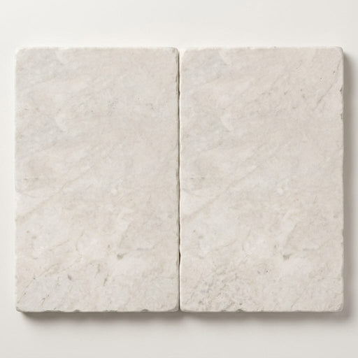 Sonoran Pearl Marble Paver 16x24 Tumbled 1.25 inch close-up