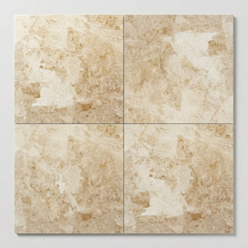 Sonoran Pearl Marble Tile 18x18 Polished close-up