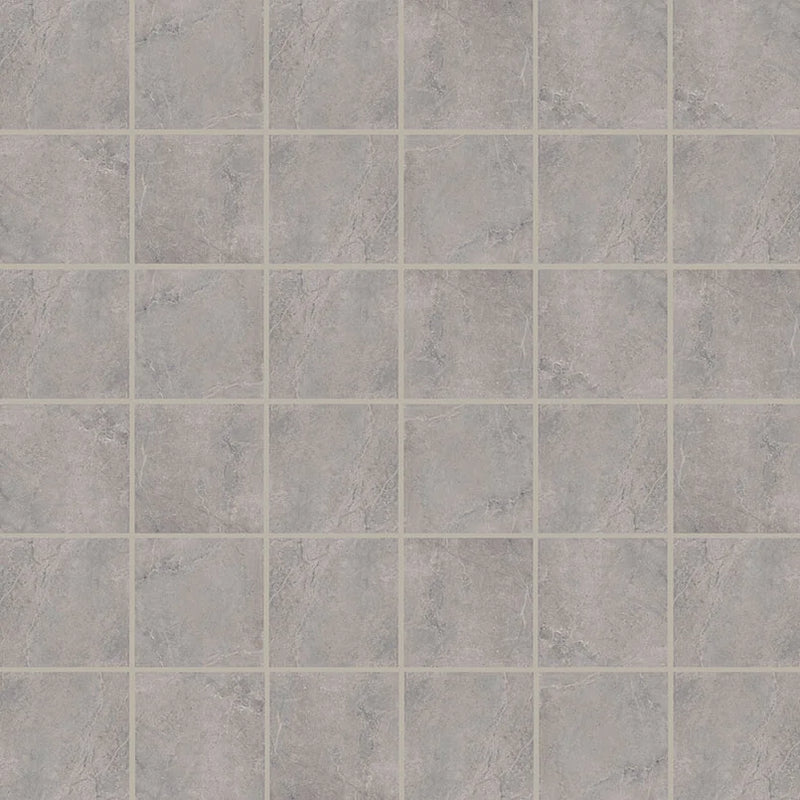 Soreno Grigio 2x2 Matte Porcelain Mosaic Tile