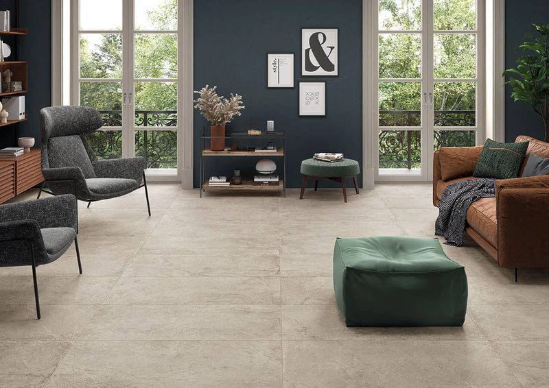 Soreno Taupe 2x2 Matte Porcelain Mosaic Tile