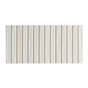 Spark Bars Ivory 5x10 Matte Ceramic/Porcelain Wall Tile