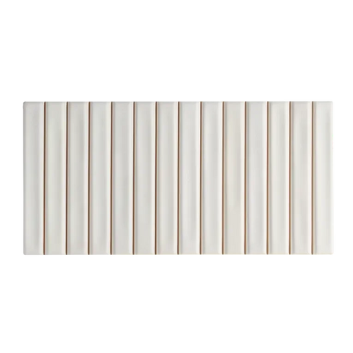 Spark Bars Ivory 5x10 Matte Ceramic/Porcelain Wall Tile