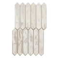 Spark Series Ivory 3/8x5 Pencil Bullnose Matte Porcelain Trim