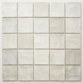 Spark Ivory 5x5 Matte Porcelain Tile close-up
