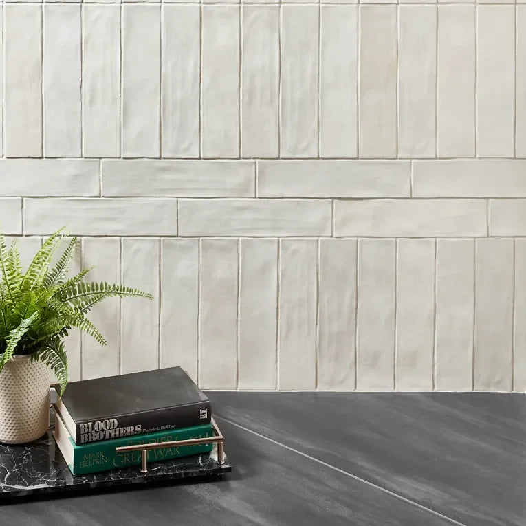 Spark Ivory 3x12 Matte Porcelain Tile — Solidshape