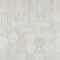 Spark Series Ivory 3/8x5 Pencil Bullnose Matte Porcelain Trim