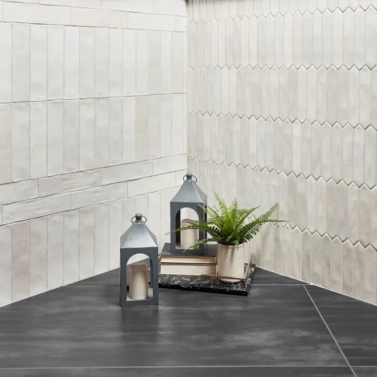 Spark Ivory 3x12 Matte Porcelain Tile — Solidshape