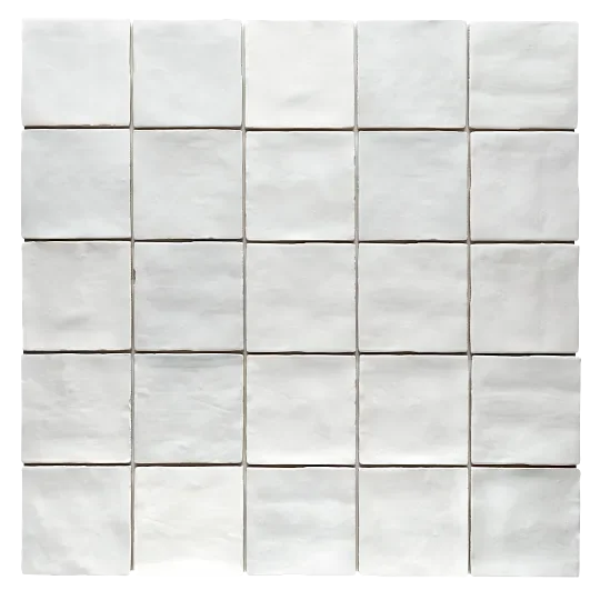 Spark Series White 5x5 Matte Porcelain Tile