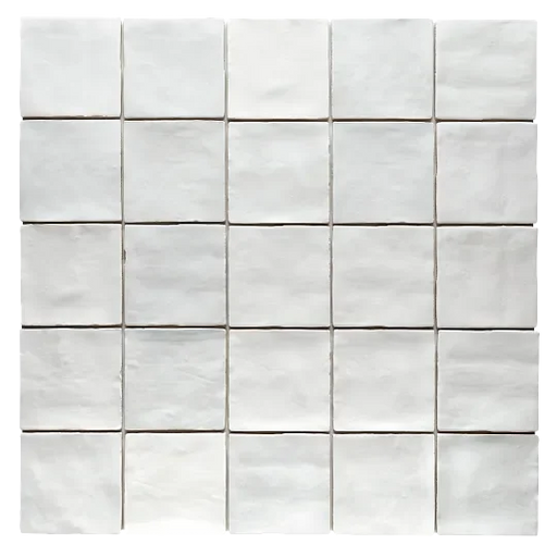 Spark Series White 5x5 Matte Porcelain Tile