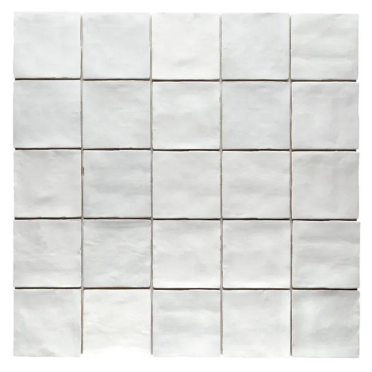 Spark Series White 3/8x5 Pencil Bullnose Matte Porcelain Trim