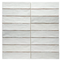 Spark Series White 3x12 Matte Porcelain Tile