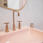 Spark Series White 1-3/4x9-3/4 Picket Matte Porcelain Mosaic