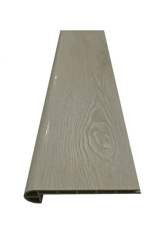 SPC Diamond Classic Oak Grey 4.5x95 Stair Nose Round Wood Look LVP Trim