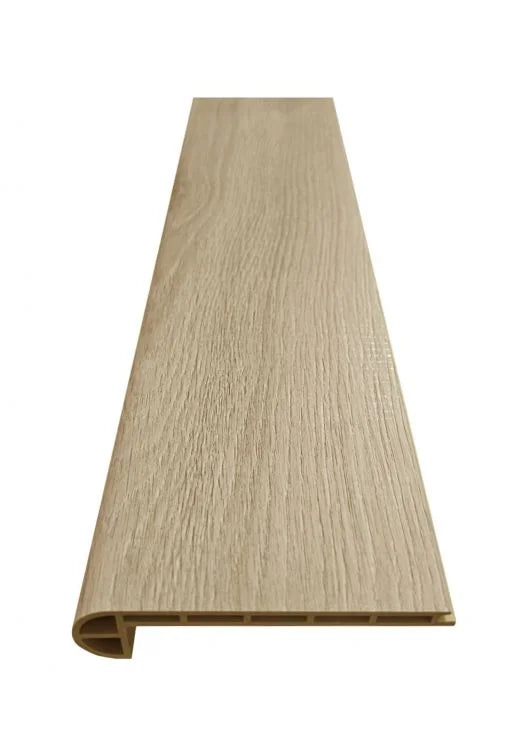 SPC Diamond Modern Oak Miel 4.5x95 Stair Nose Round Wood Look LVP Trim