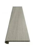 SPC Diamond Modern Oak Silver 4.5x95 Stair Nose Round Wood Look LVP Trim
