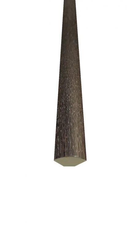 SPC Diamond Rich Oak Black 0.75x95 Quarter Round Wood Look LVP Trim