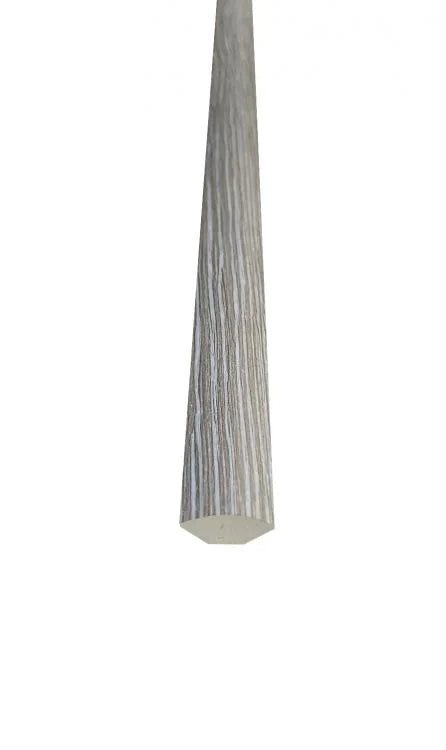 SPC Diamond Rich Oak Grey 0.75x95 Quarter Round Wood Look LVP Trim