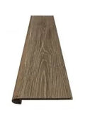 SPC Diamond Rich Oak Walnut 4.5x95 Round Stair Nose Wood Look LVP Trim