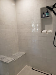 St. Tropez Blanco 2.5x5 Ceramic Wall Tile